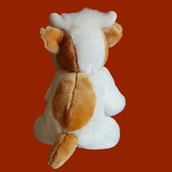 Soft plush stuffed animal toy cow - Picture 4 of 6
